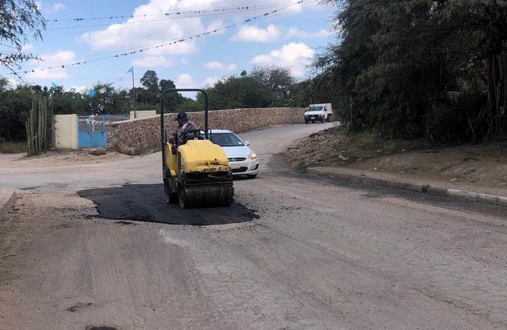 Con el programa Por Buen Camino se intensifica la rehabilitación de calles en toda la Capital