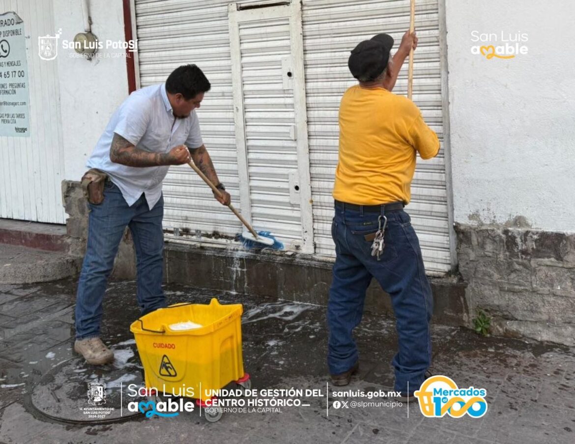 Gobierno Municipal mejora las condiciones de los mercados y zonas aledañas