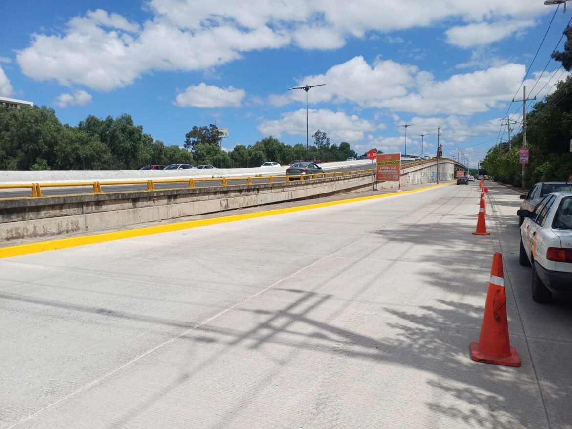 Lateral de Salvador Nava, frente al Parque Tangamanga I estará lista a mediados de noviembre