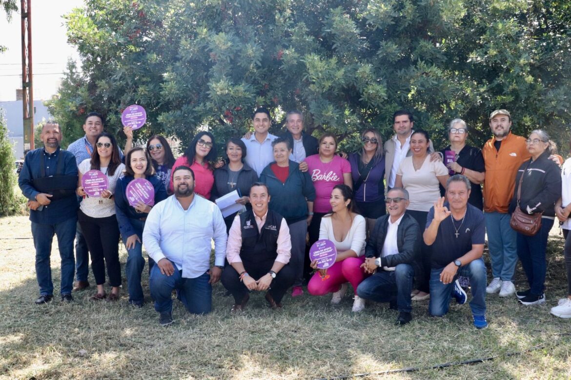 Capital al 100 celebra primer aniversario con remozamiento en jardín de colonia El Roseda