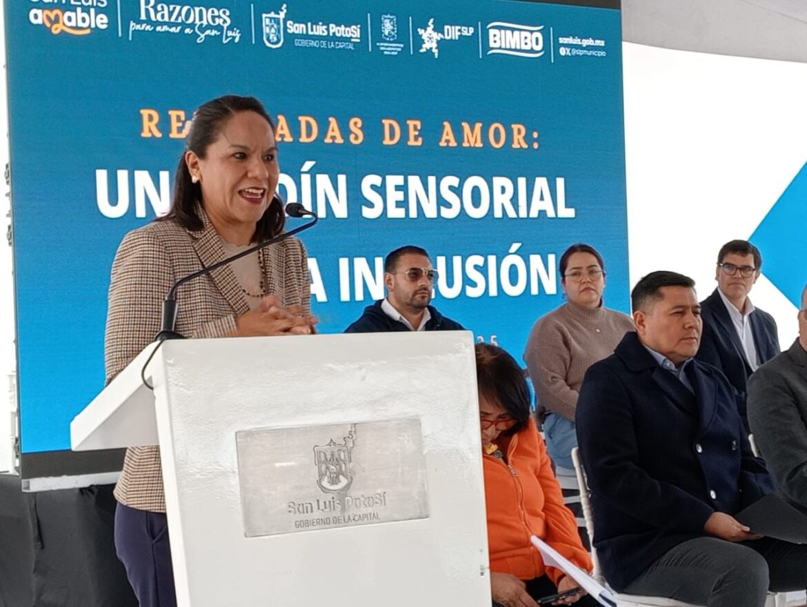 “Rebanadas de Amor”, un jardín sensorial que impulsa la inclusión en la UBR Maravillas