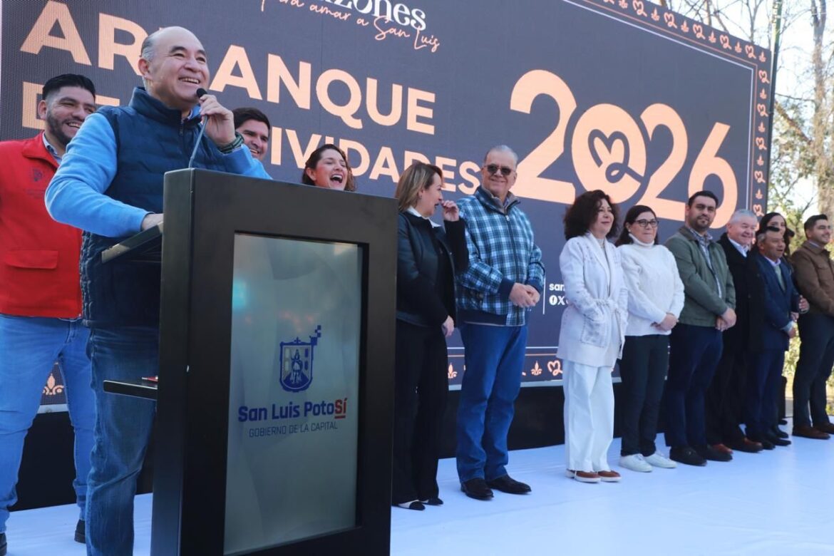 2026, año de grandes obras, acciones y resultados para San Luis Capital: Alcalde Enrique Galindo
