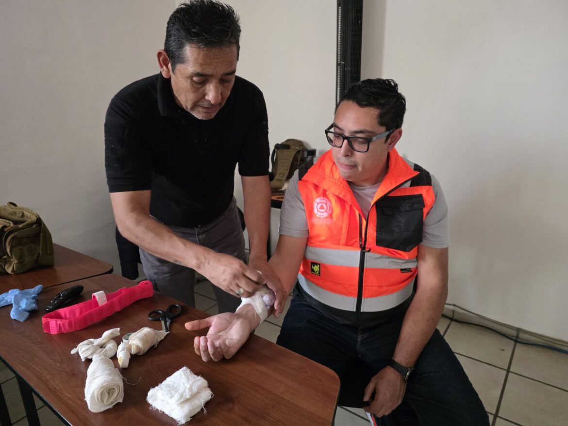 Protección Civil Municipal fortalece la capacitación continua de su personal