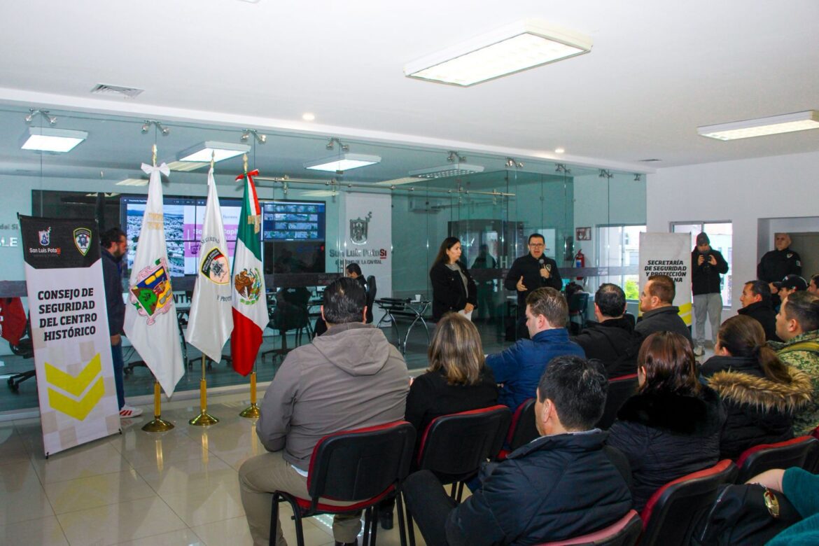 Decisiones conjuntas generan resultados en el Consejo de Seguridad del Centro Histórico