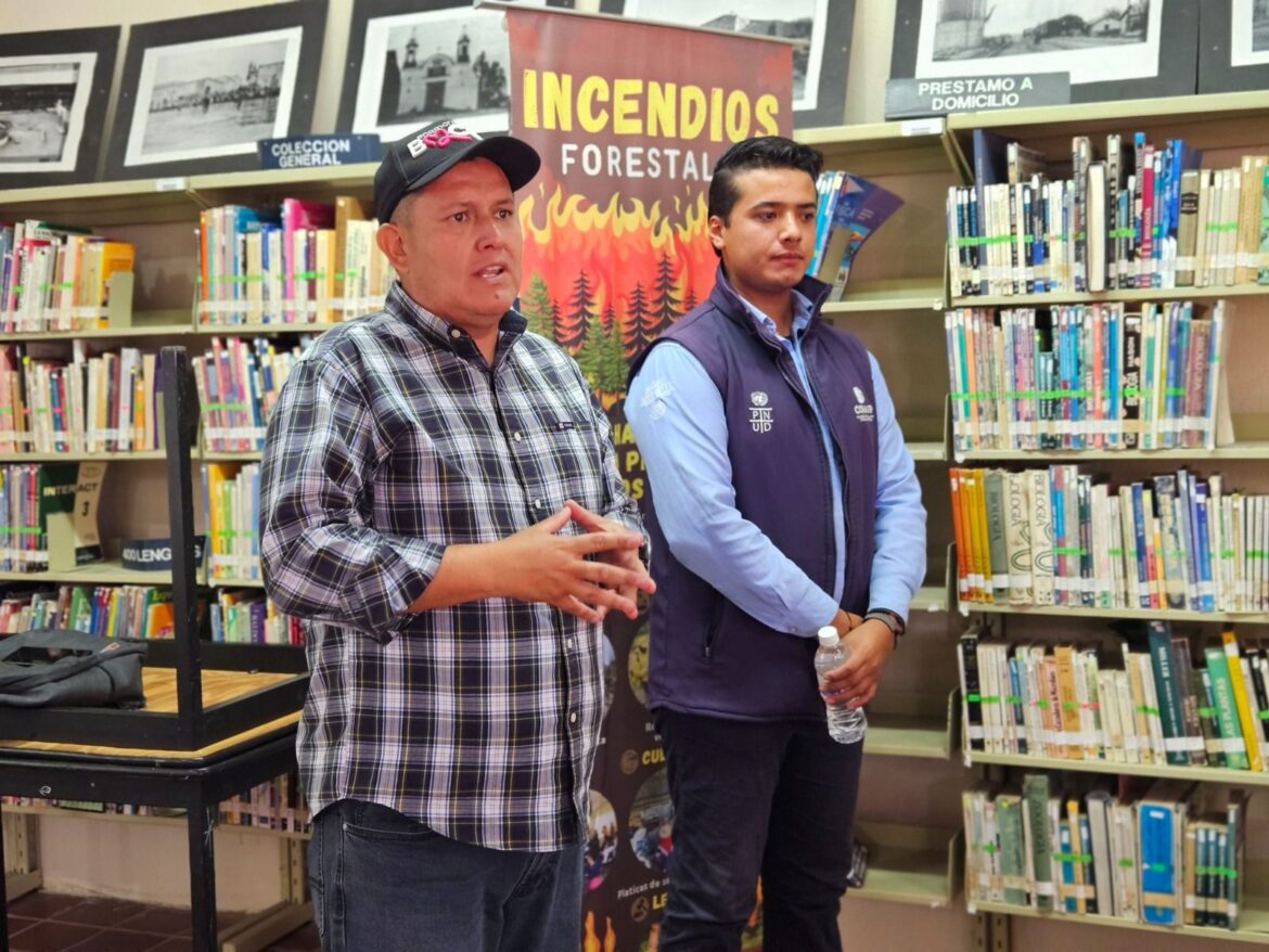 Promueve Gobierno Capitalino capacitación en Bocas para evitar y atender incendios forestales