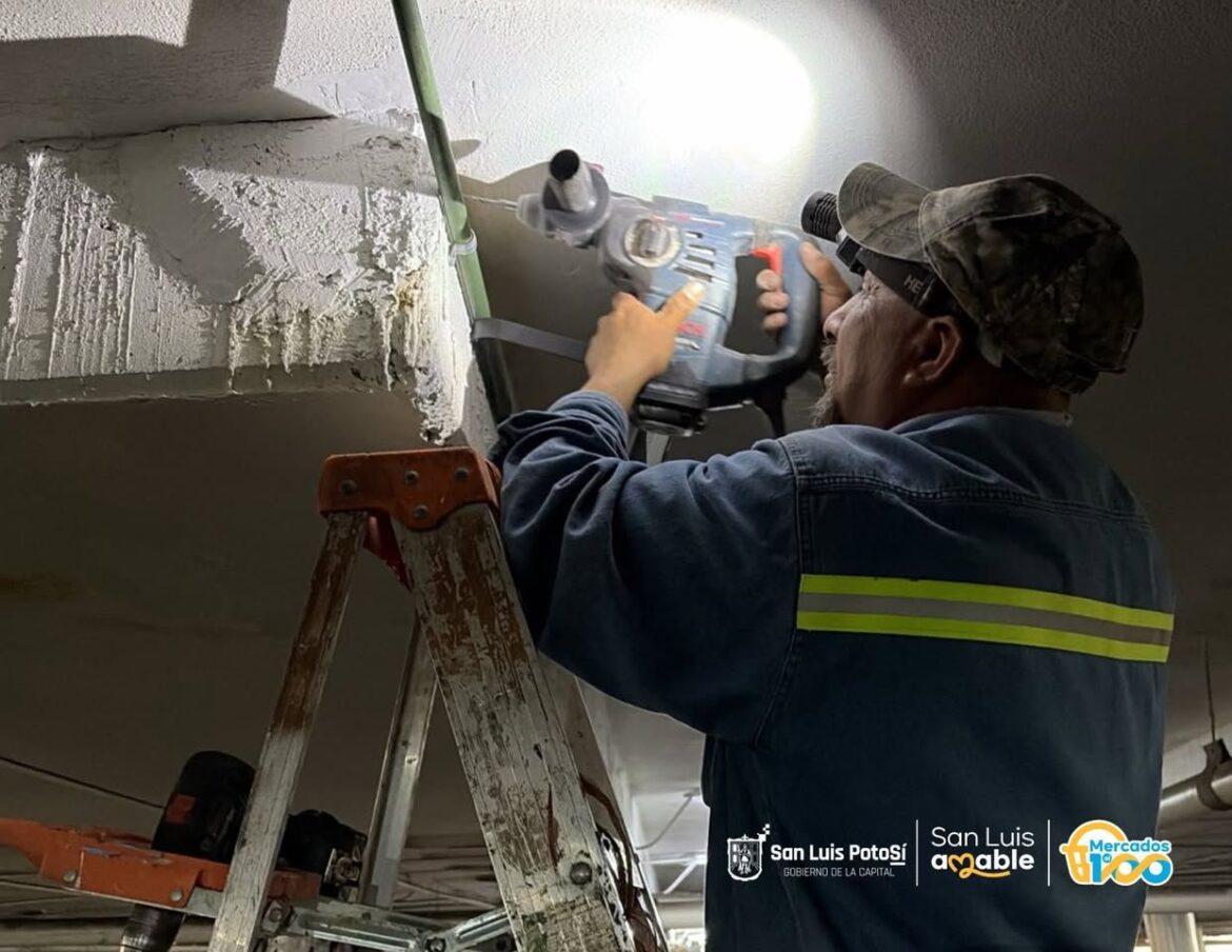 Gobierno de la Capital continúa con las mejoras al Mercado República