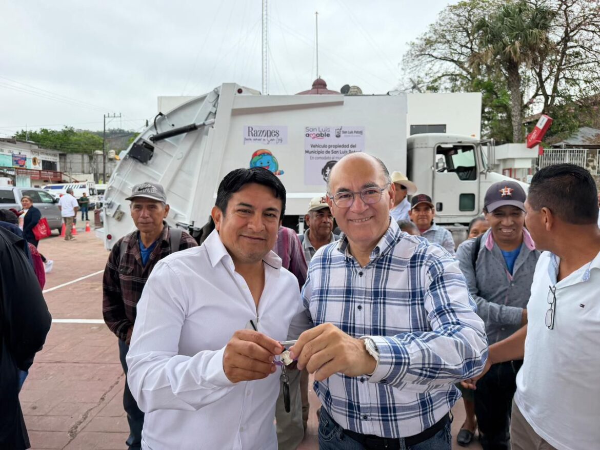 Respalda San Luis Capital a Municipios de la Huasteca para mejorar servicios básicos